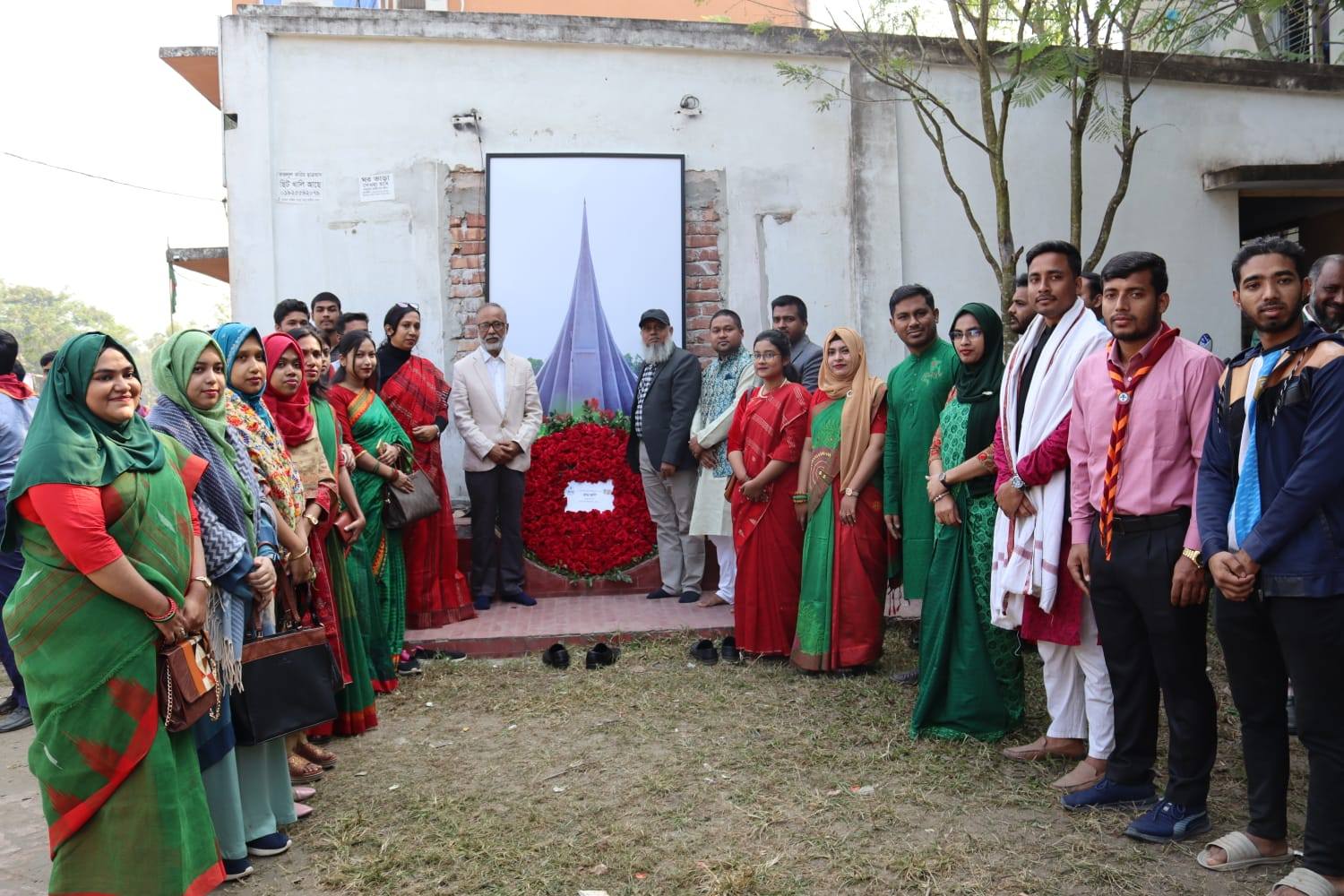 বর্ণাঢ্য আয়োজনে খুকৃবিতে মহান বিজয় দিবস উদযাপিত