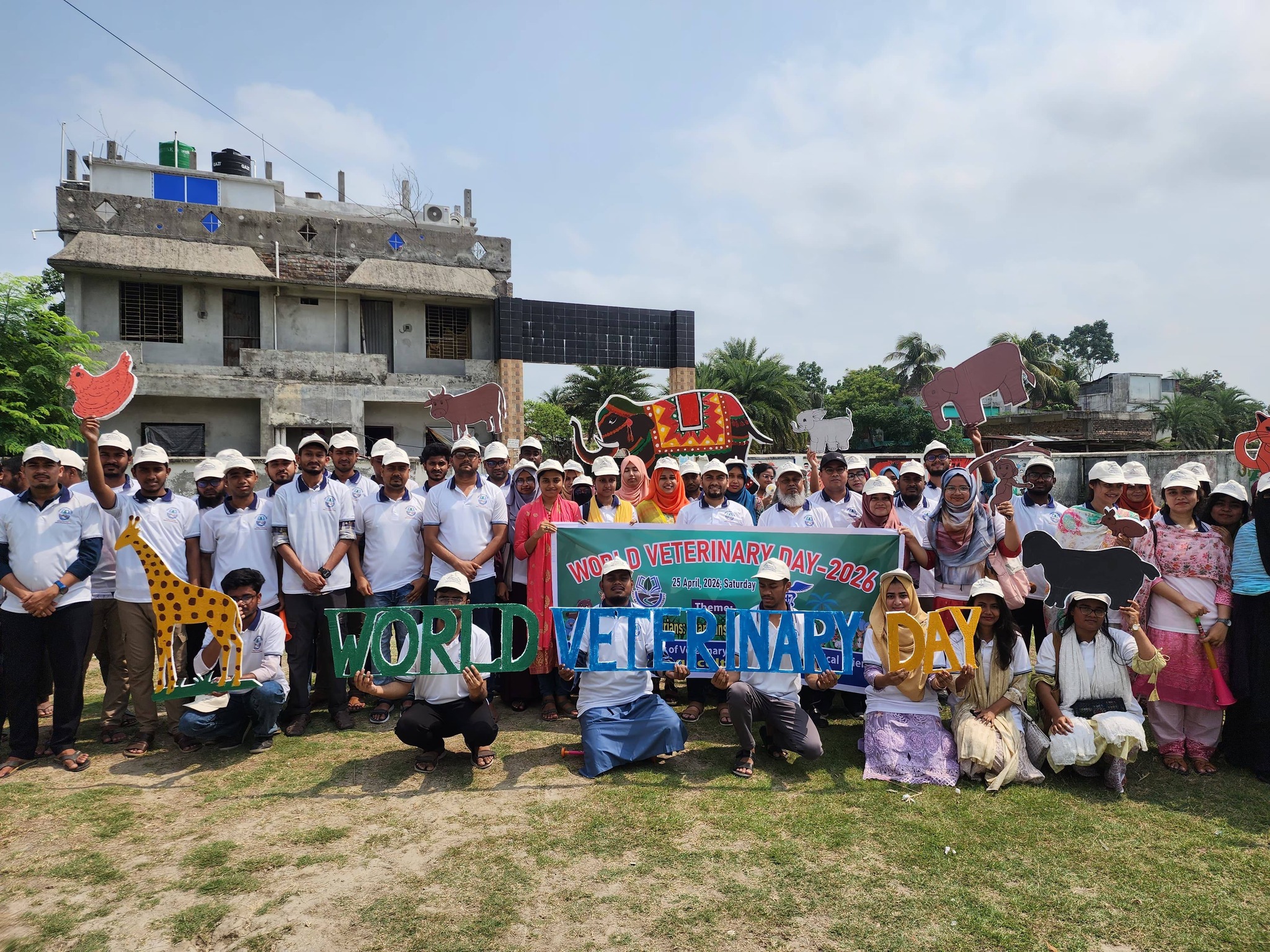 বর্ণাঢ্য আয়োজনে খুকৃবিতে বিশ্ব ভেটেরিনারি দিবস-২০২৬ উদযাপন